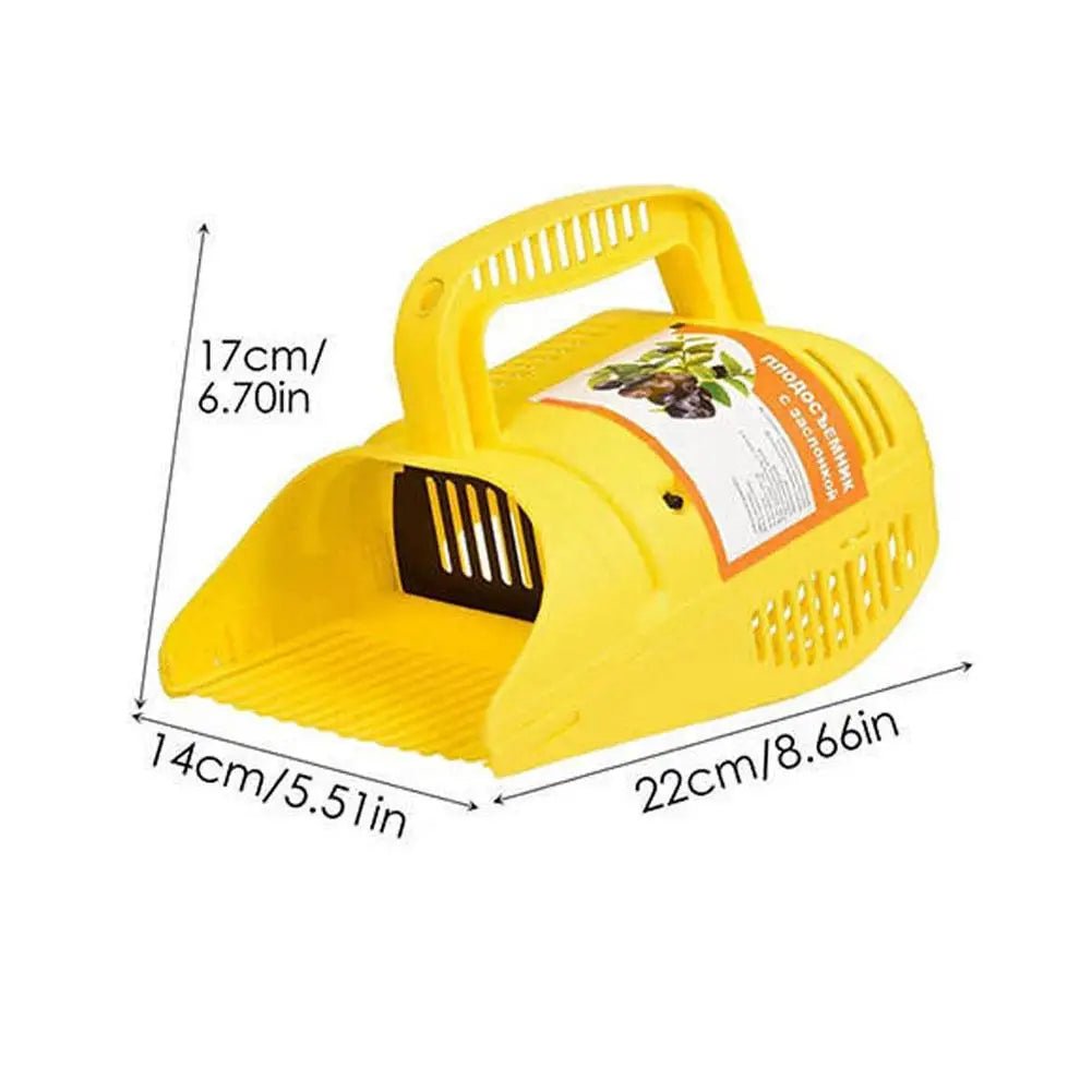 Easy-Grip Blueberry Picker Tool With Comb Teeth Portable Lightweight Handle Large Capacity Fruit Harvest Season Garden Tool - Smoothy Home