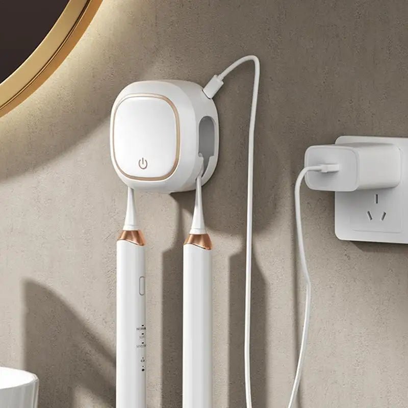 Electric Sanitizing Toothbrush Holder - Smoothy Home