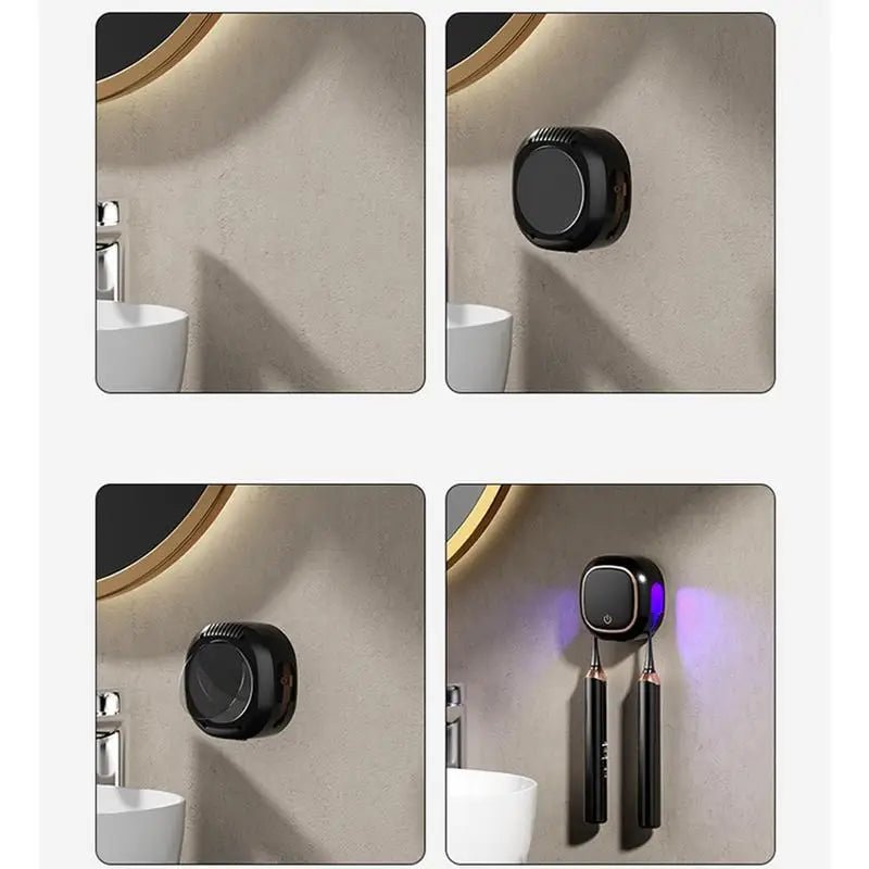 Electric Sanitizing Toothbrush Holder - Smoothy Home