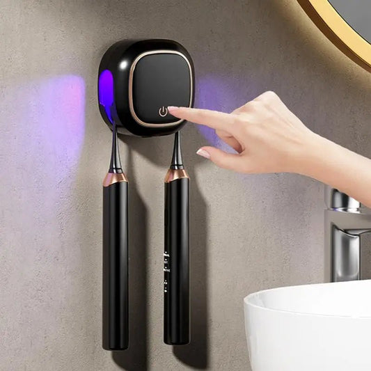 Electric Sanitizing Toothbrush Holder - Smoothy Home