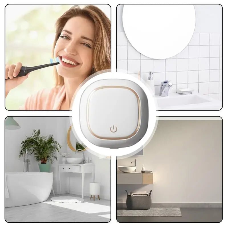 Electric Sanitizing Toothbrush Holder - Smoothy Home