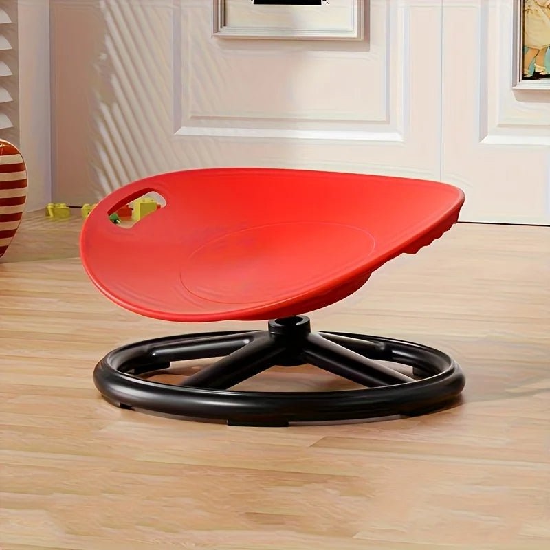 Ergonomic Swivel Sensory Chair - Eggshell Design, Anti-Slip Base & Durable Plastic. Manual Use, No Electricity Needed. - Smoothy Home