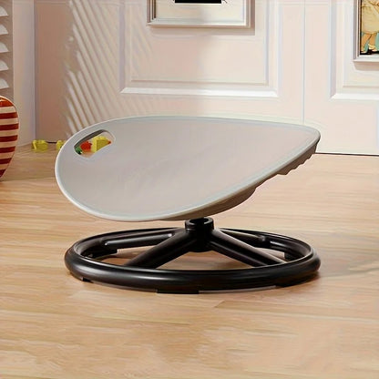 Ergonomic Swivel Sensory Chair - Eggshell Design, Anti-Slip Base & Durable Plastic. Manual Use, No Electricity Needed. - Smoothy Home
