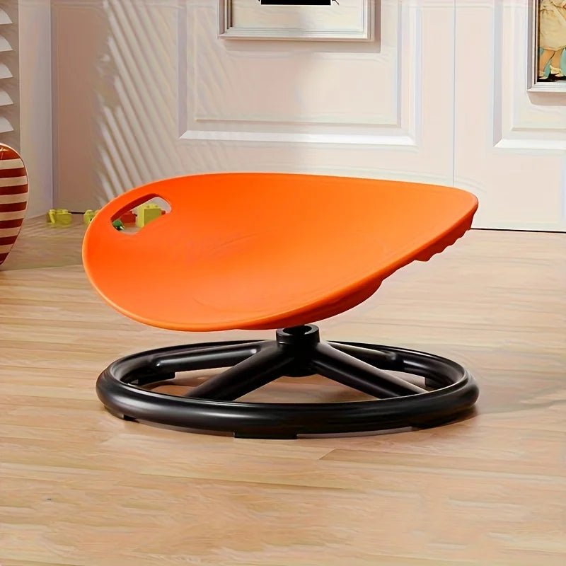 Ergonomic Swivel Sensory Chair - Eggshell Design, Anti-Slip Base & Durable Plastic. Manual Use, No Electricity Needed. - Smoothy Home