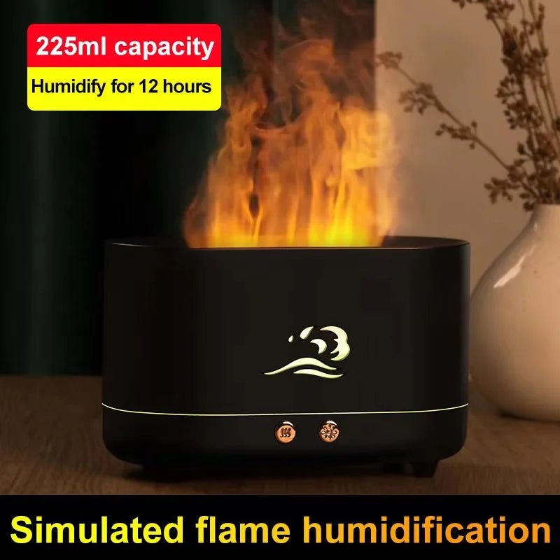 Flame Aroma Humidifier Diffuser - Smoothy Home