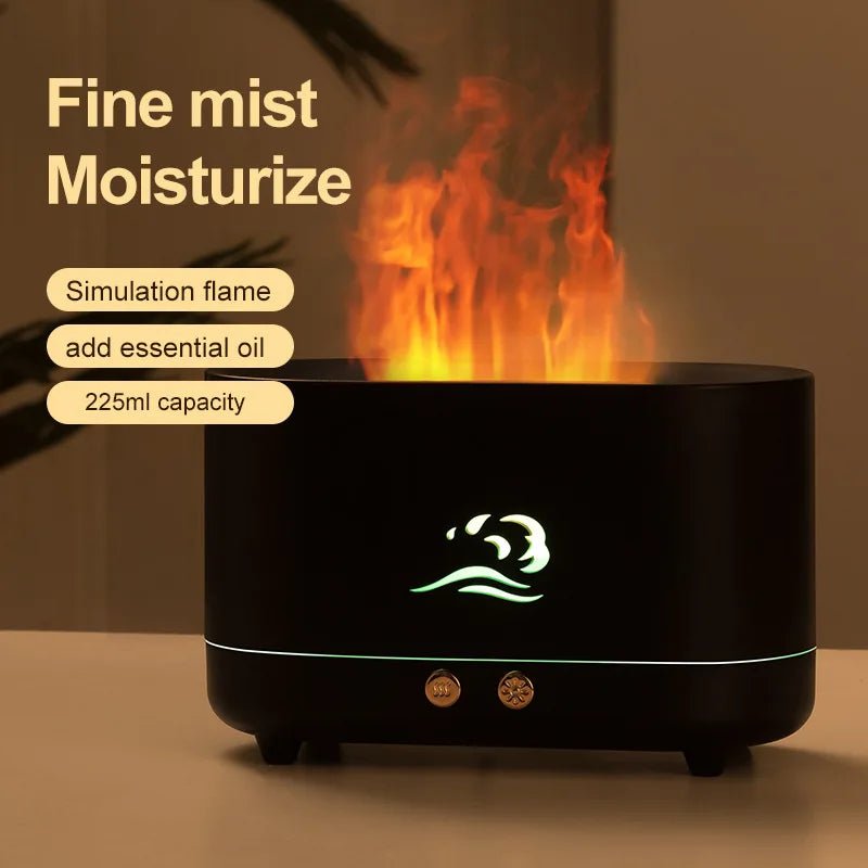 Flame Aroma Humidifier Diffuser - Smoothy Home
