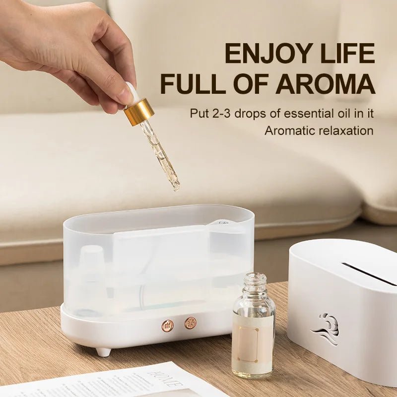Flame Aroma Humidifier Diffuser - Smoothy Home