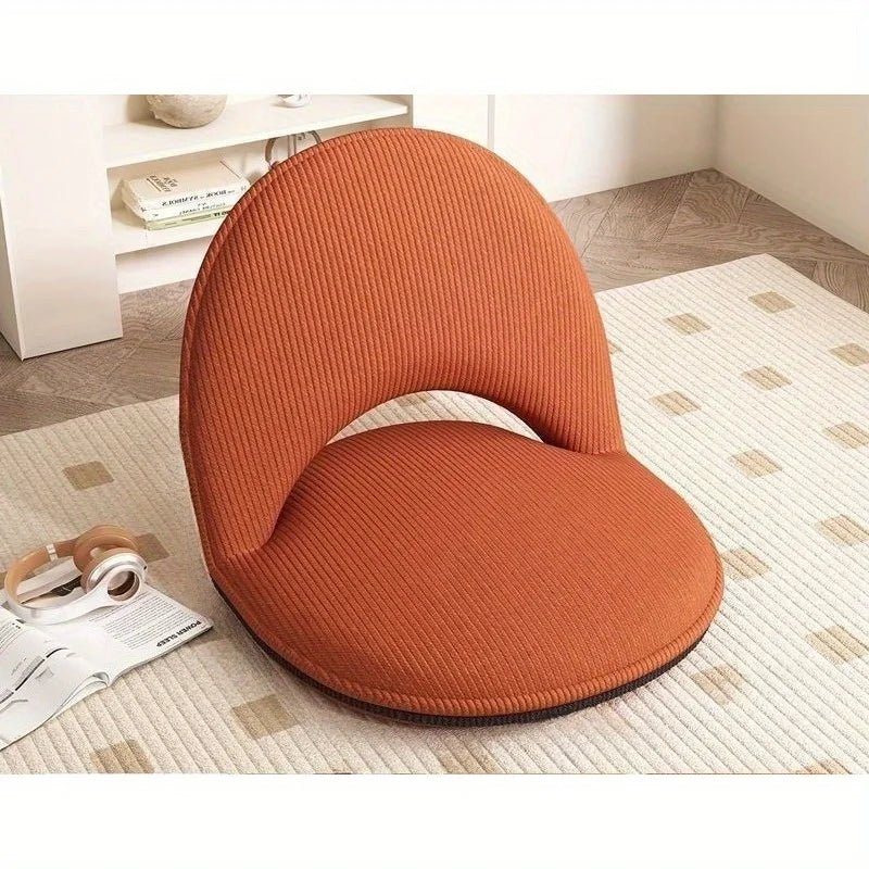 Foldable Backrest Tatami Lounger for Sitting & Sleeping, Small Space Bed for Bay Window Guest, Convertible Floor Cushion Chair - Smoothy Home