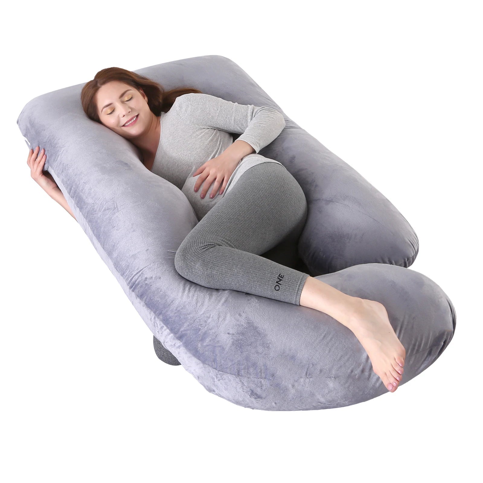 G-Shaped Full Body Pregnancy Pillow - Smoothy Home