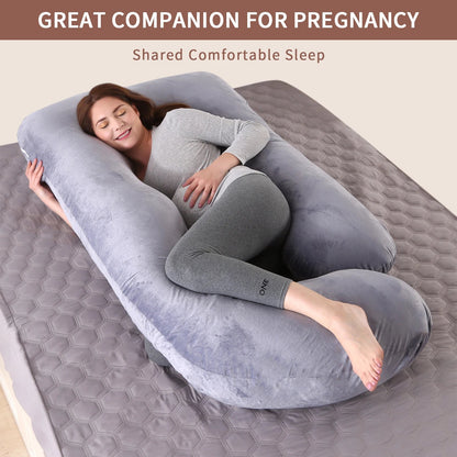 G-Shaped Full Body Pregnancy Pillow - Smoothy Home