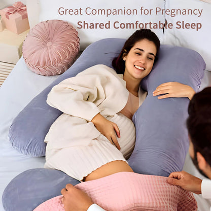 G-Shaped Full Body Pregnancy Pillow - Smoothy Home
