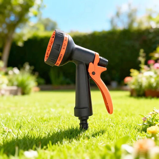 Garden Hose Nozzle 10 Function Car Wash High Pressure Water Spray Lawn Irrigation Spray Head, Vehicle Cleaning Tool Adjustable - Smoothy Home