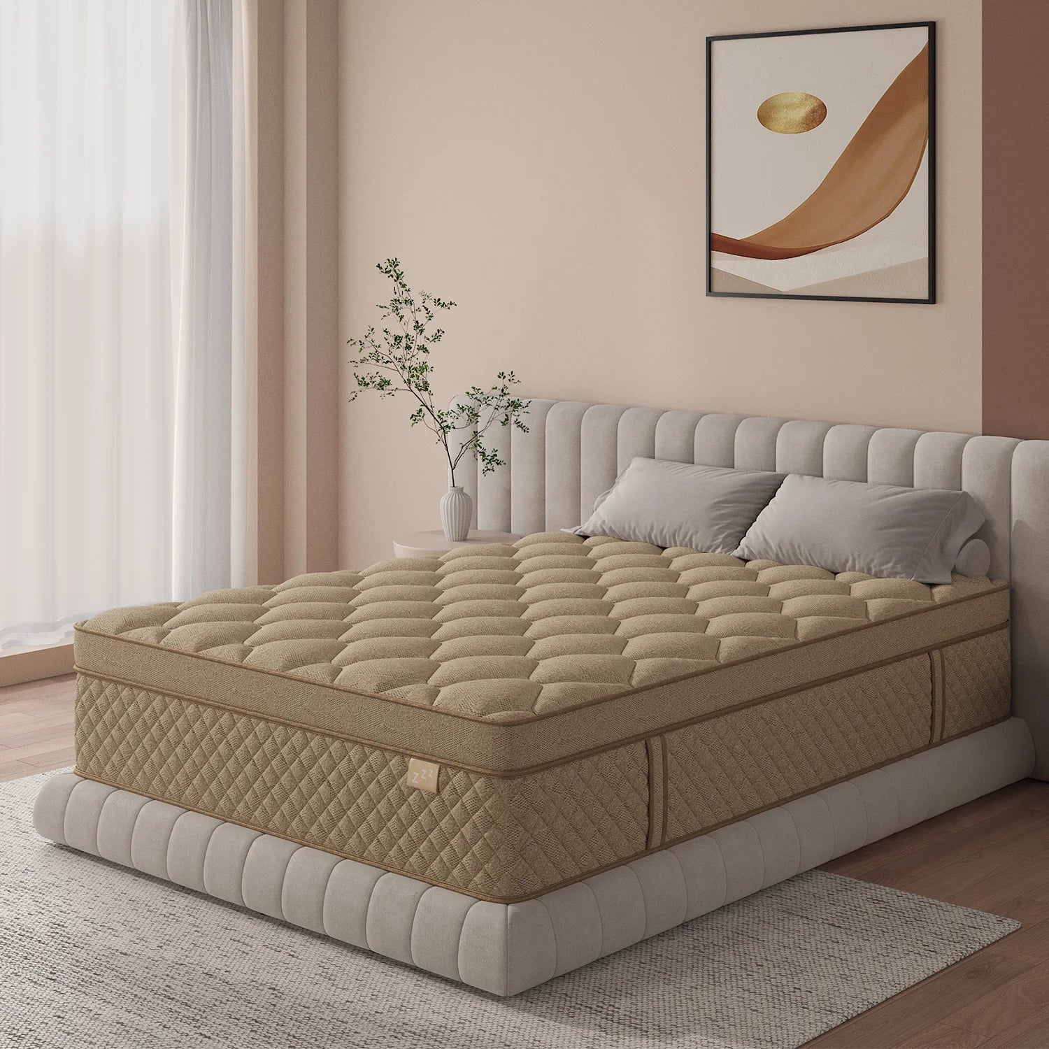 Gel Hybrid Memory Mattress - Smoothy Home