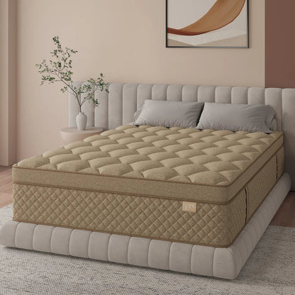 Gel Hybrid Memory Mattress - Smoothy Home