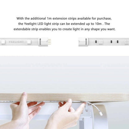 Global version Yeelight Aurora Smart Light Strip 1S RGB Colorful WiFi 2M To 10M 60 LED LightStrip For APP xiaomi mi home Homekit - Smoothy Home