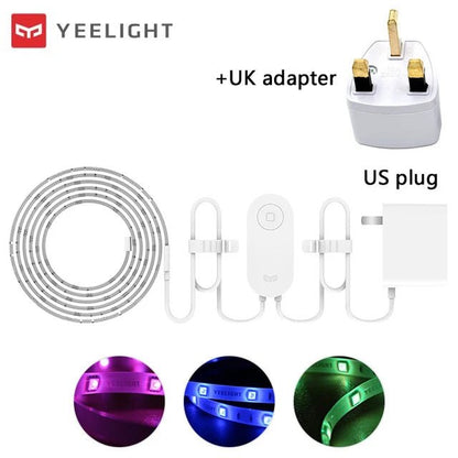 Global version Yeelight Aurora Smart Light Strip 1S RGB Colorful WiFi 2M To 10M 60 LED LightStrip For APP xiaomi mi home Homekit - Smoothy Home