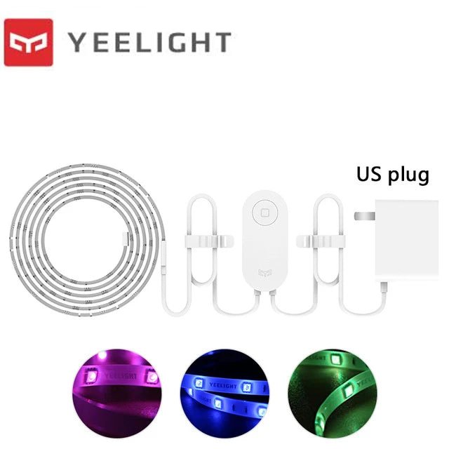 Global version Yeelight Aurora Smart Light Strip 1S RGB Colorful WiFi 2M To 10M 60 LED LightStrip For APP xiaomi mi home Homekit - Smoothy Home