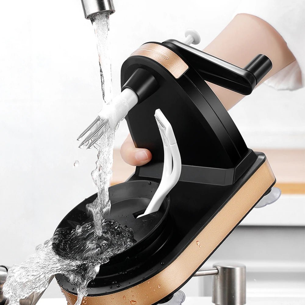 Hand-cranked Apple Pear Peeler Manual Melon Fruit Peeler Potato Automatic Kitchen Multifunctional Cutter Tool With Fruit Divider - Smoothy Home