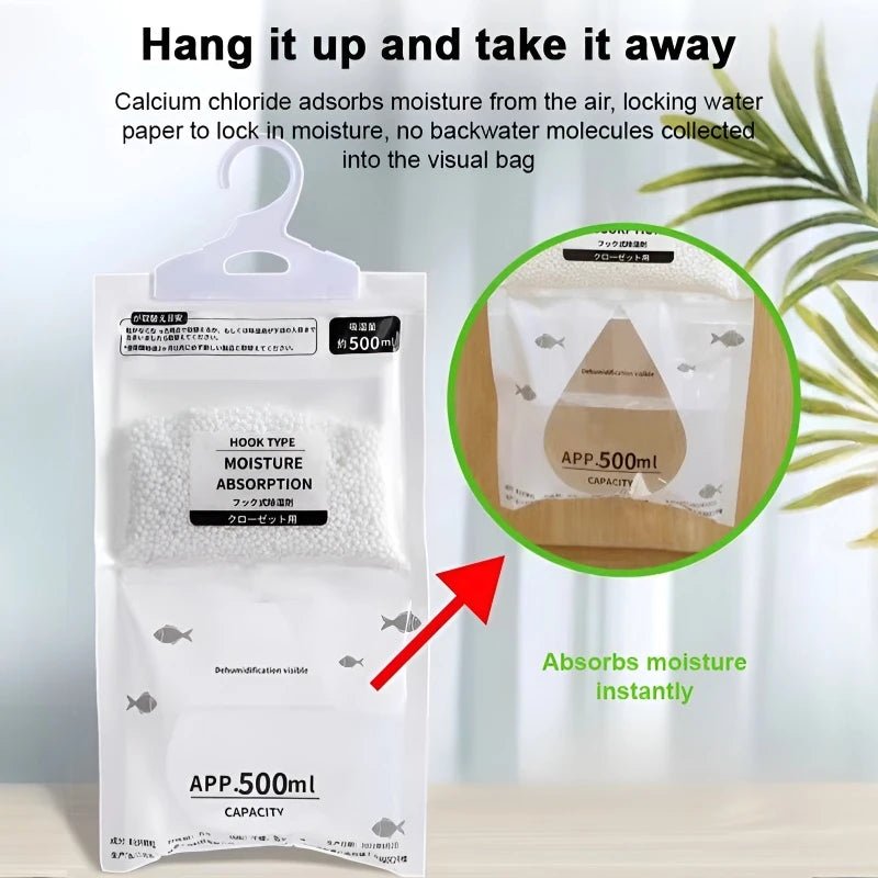 Hanging Moisture Absorber Bag - Smoothy Home