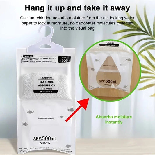 Hanging Moisture Absorber Bag - Smoothy Home