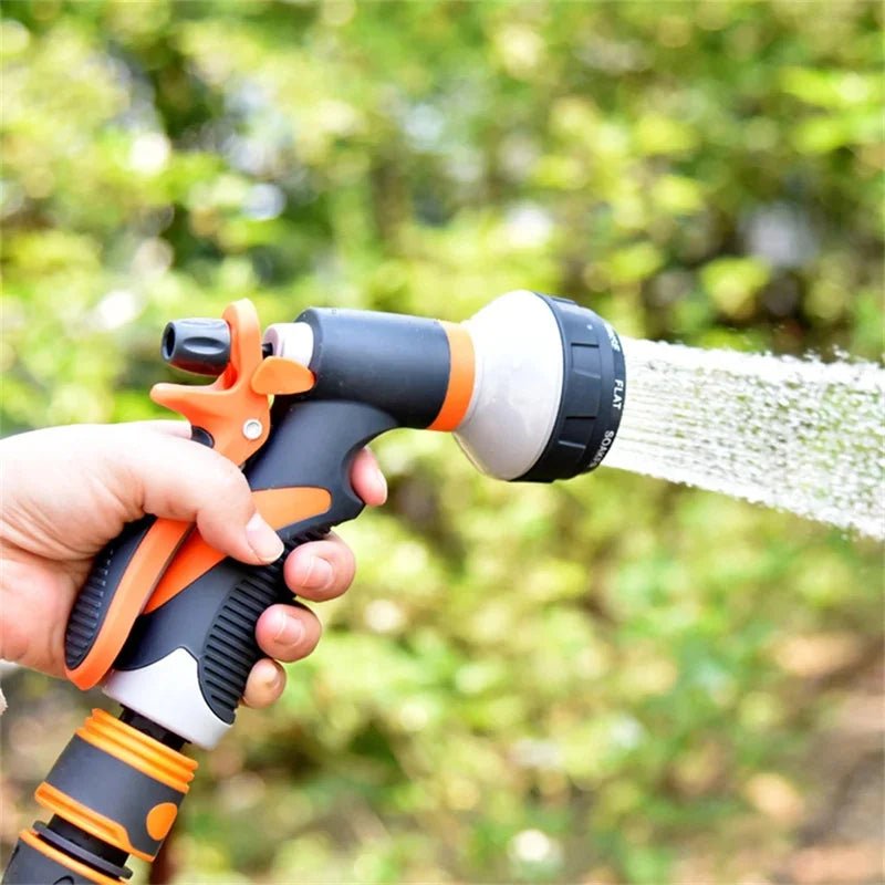 High Quality Flexible Expandable Garden Hose High Pressure Nozzle Long Rod Spray Cleaning Gun Car Washing Hose Garden Hose - Smoothy Home