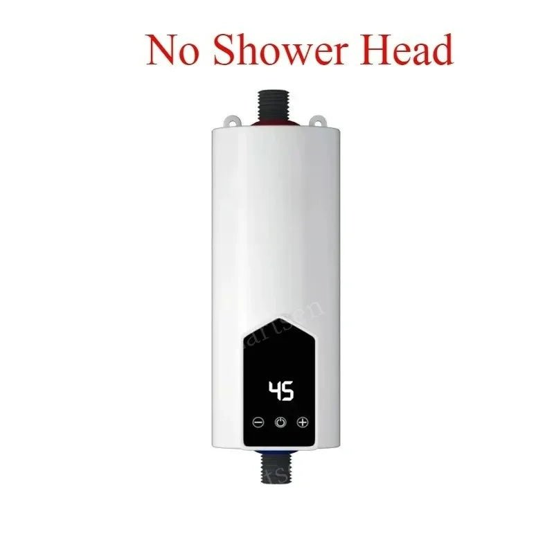 Instant Water Heater 220V 3000W-5500W Portable Electric Heaters for Bathroom Hot Water Shower and Home Kitchen Heating - Smoothy Home