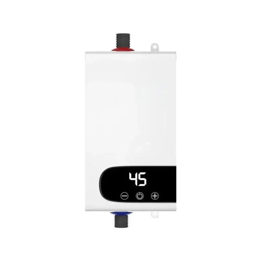Instant Water Heater 220V5500W Portable Electric Heaters for Bathroom Hot Water Shower and Home Kitchen Heating - Smoothy Home