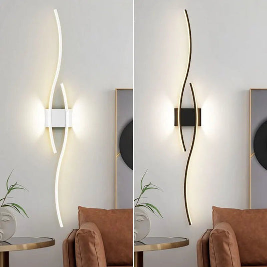 Interior LED Wall Lamps Decor for Bathroom Bedroom Nordic AC85-265V LED Wall Lights Wall Sconce Lighting for Foyer Corridor Home - Smoothy Home