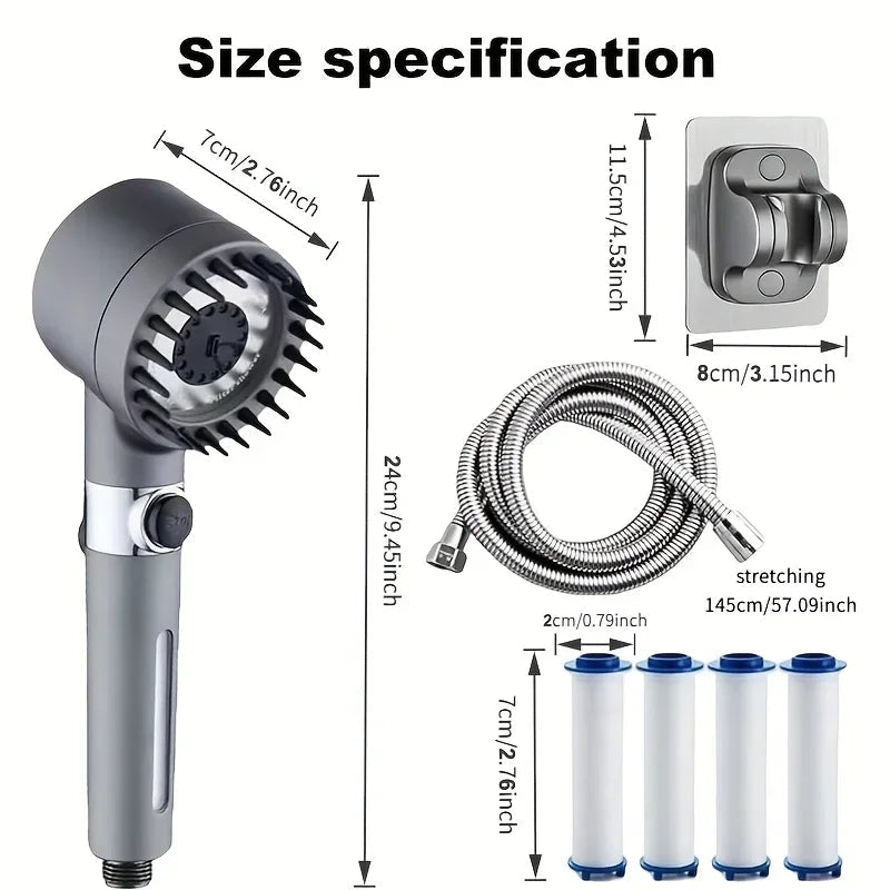 Ion Drop Filter Shower Head - Smoothy Home