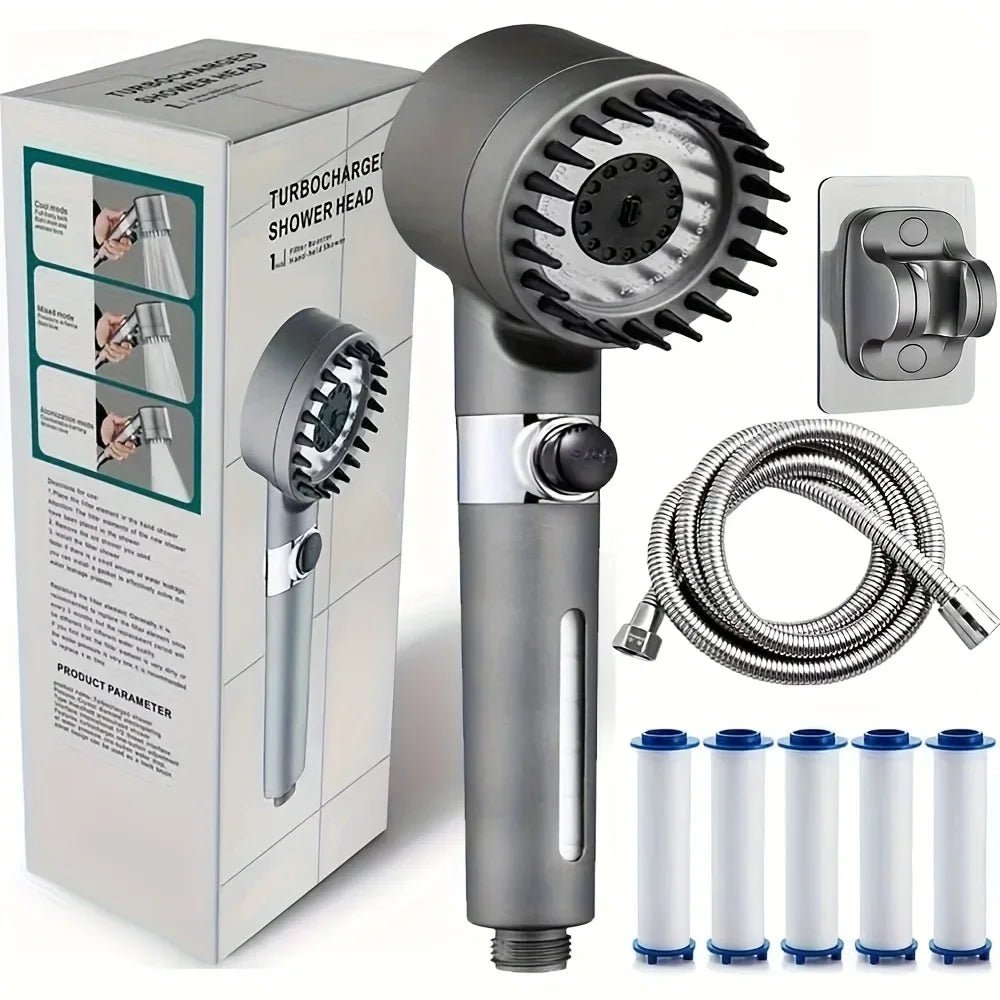 Ion Drop Filter Shower Head - Smoothy Home