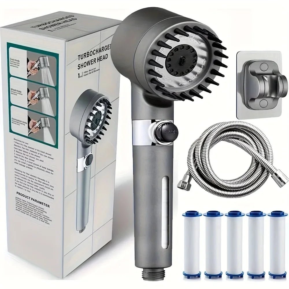 Ion Drop Filter Shower Head - Smoothy Home