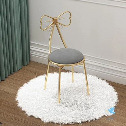 Italian simple girl bedroom dresser stool butterfly back chair ins makeup stool wholesale butterfly chair - Smoothy Home