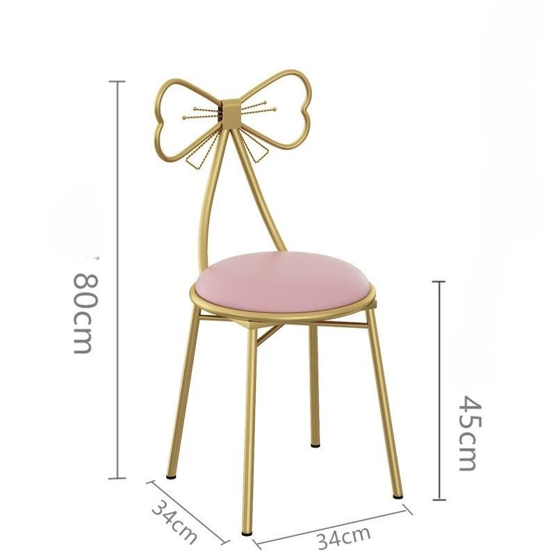 Italian simple girl bedroom dresser stool butterfly back chair ins makeup stool wholesale butterfly chair - Smoothy Home