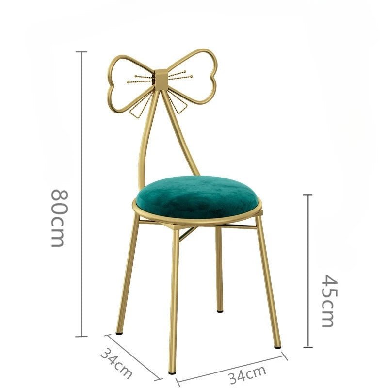 Italian simple girl bedroom dresser stool butterfly back chair ins makeup stool wholesale butterfly chair - Smoothy Home