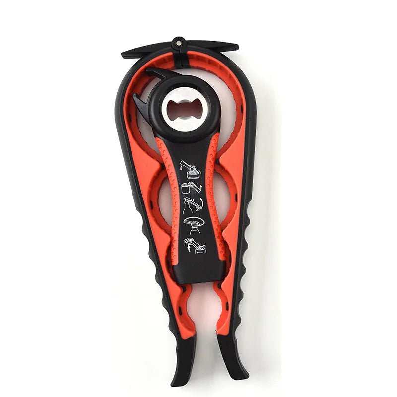 Jar Opener for Weak Hands Seniors with Arthritis Multi Function Bottle Opener Lid Non Slip Rubber Gripper Pad beer kitchen tools - Smoothy Home