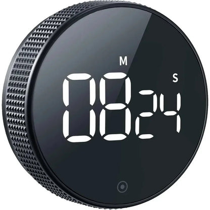 Kitchen Timer Digital Countdown Magnetic Egg Timer for Cooking with Constant Light Function for classrooms Quiet for Kids Adults - Smoothy Home