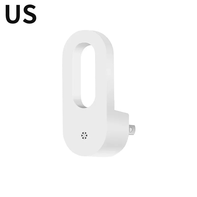 LED Night Light EU/US Plug Wall Socket With Twilight Sensor Warm White Lamp Energy Saving For Kids Room Bedroom Night Lamp - Smoothy Home