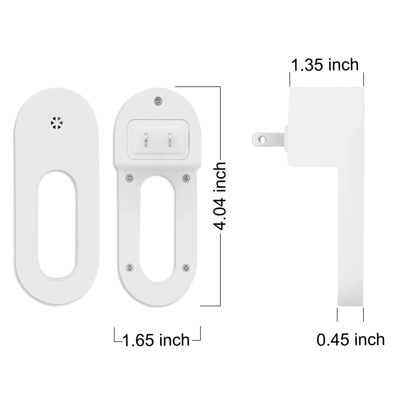 LED Night Light EU/US Plug Wall Socket With Twilight Sensor Warm White Lamp Energy Saving For Kids Room Bedroom Night Lamp - Smoothy Home