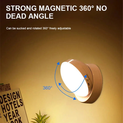 LED Night Light USB Charging Intelligent Human Induction For Bedside Cabinet Home Wardrobe Lighting Motion Sensor Light led Lamp - Smoothy Home