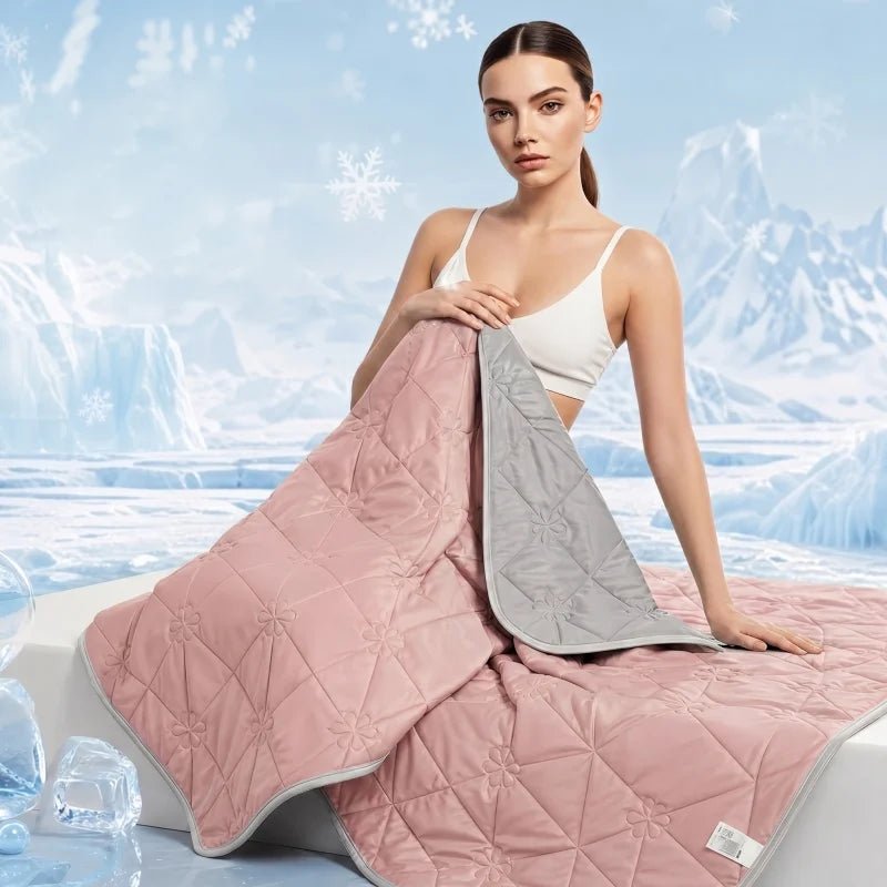 Lightweight Ribbed Summer Quilt - Smoothy Home