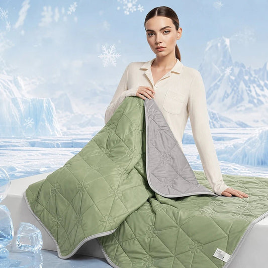 Lightweight Ribbed Summer Quilt - Smoothy Home