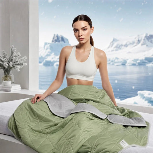 Lightweight Ribbed Summer Quilt - Smoothy Home