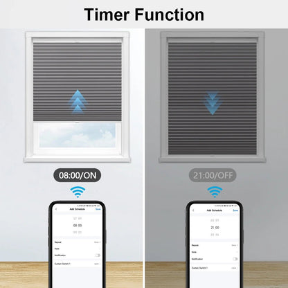 LoraTap WiFi Curtains Blinds Roller Shutter Switch Backlight Tuya Smart Life App Remote Control Google Home Alexa Voice - Smoothy Home