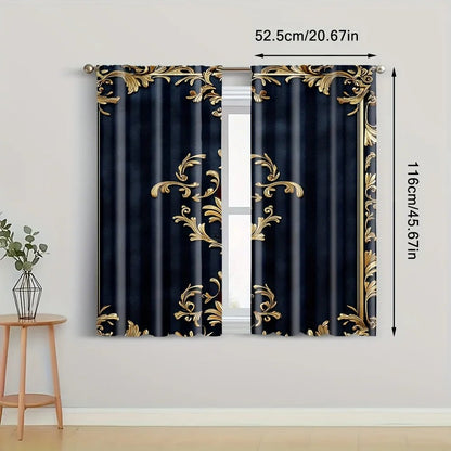 Luxury Baroque Window Curtains - Smoothy Home