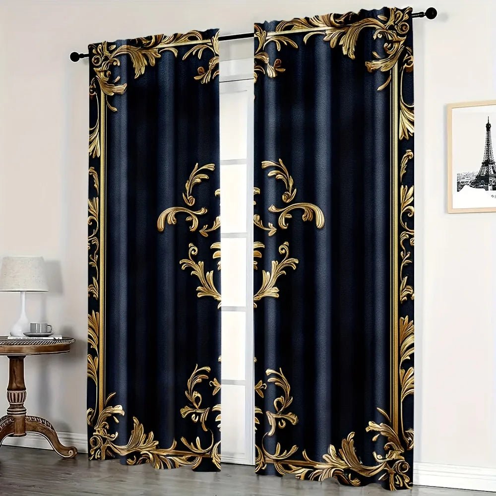 Luxury Baroque Window Curtains - Smoothy Home
