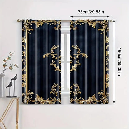 Luxury Baroque Window Curtains - Smoothy Home