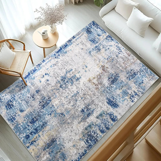 Modern Abstract Area Rug - Smoothy Home