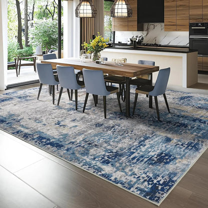 Modern Abstract Area Rug - Smoothy Home