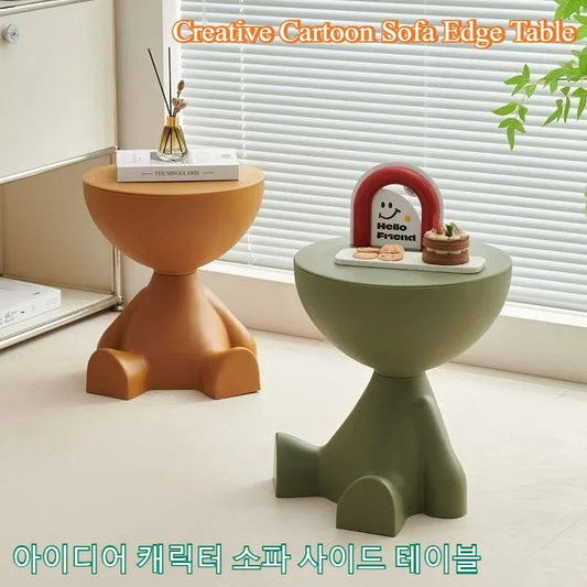 Modern Cartoon Sofa Edge Table - Smoothy Home