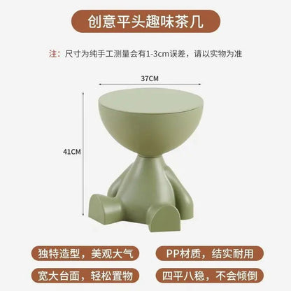 Modern Cartoon Sofa Edge Table - Smoothy Home